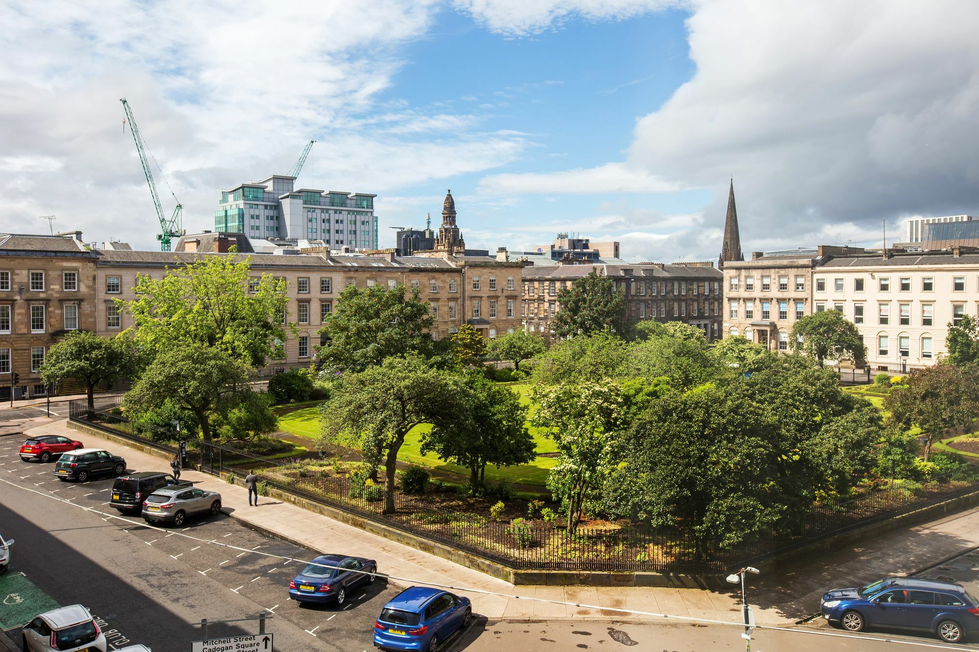 Blythswood Square Apartments Glasgow Exterior foto